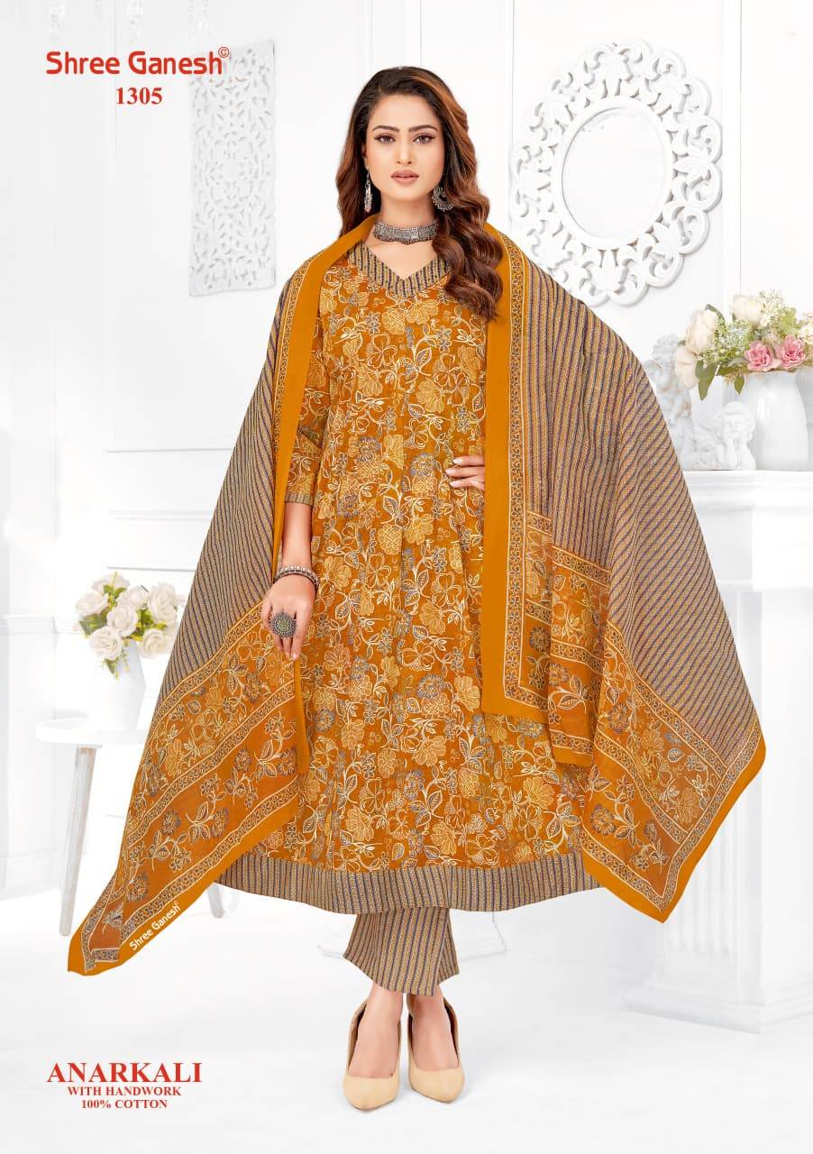 Shree ganesh zeenat vol-3 anarkali style fancy kurtis wholesale